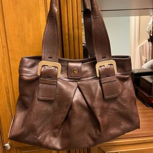 COPY - Perlina brown leather bag